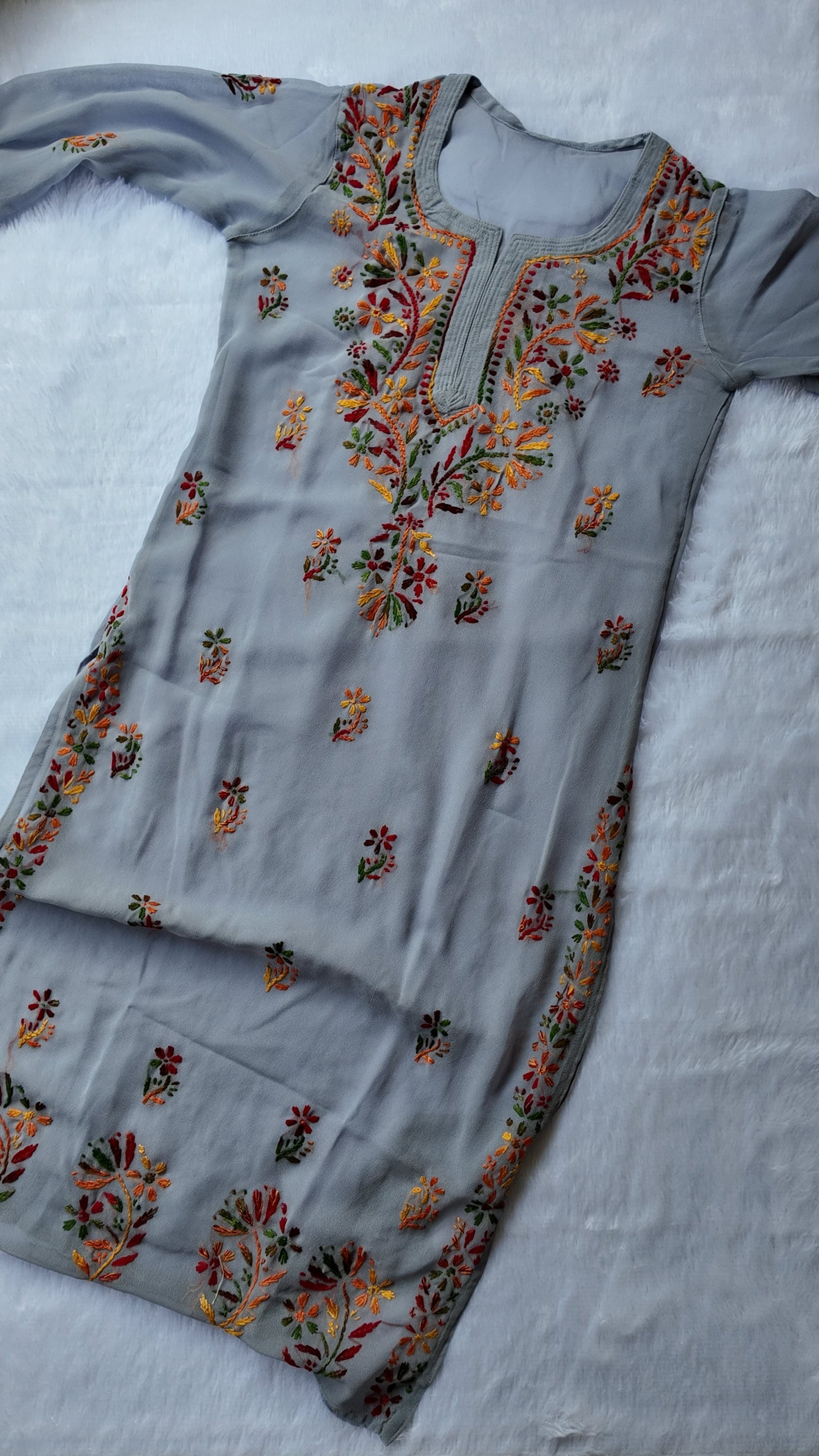 Sarah Grey Georgette Long Kurti