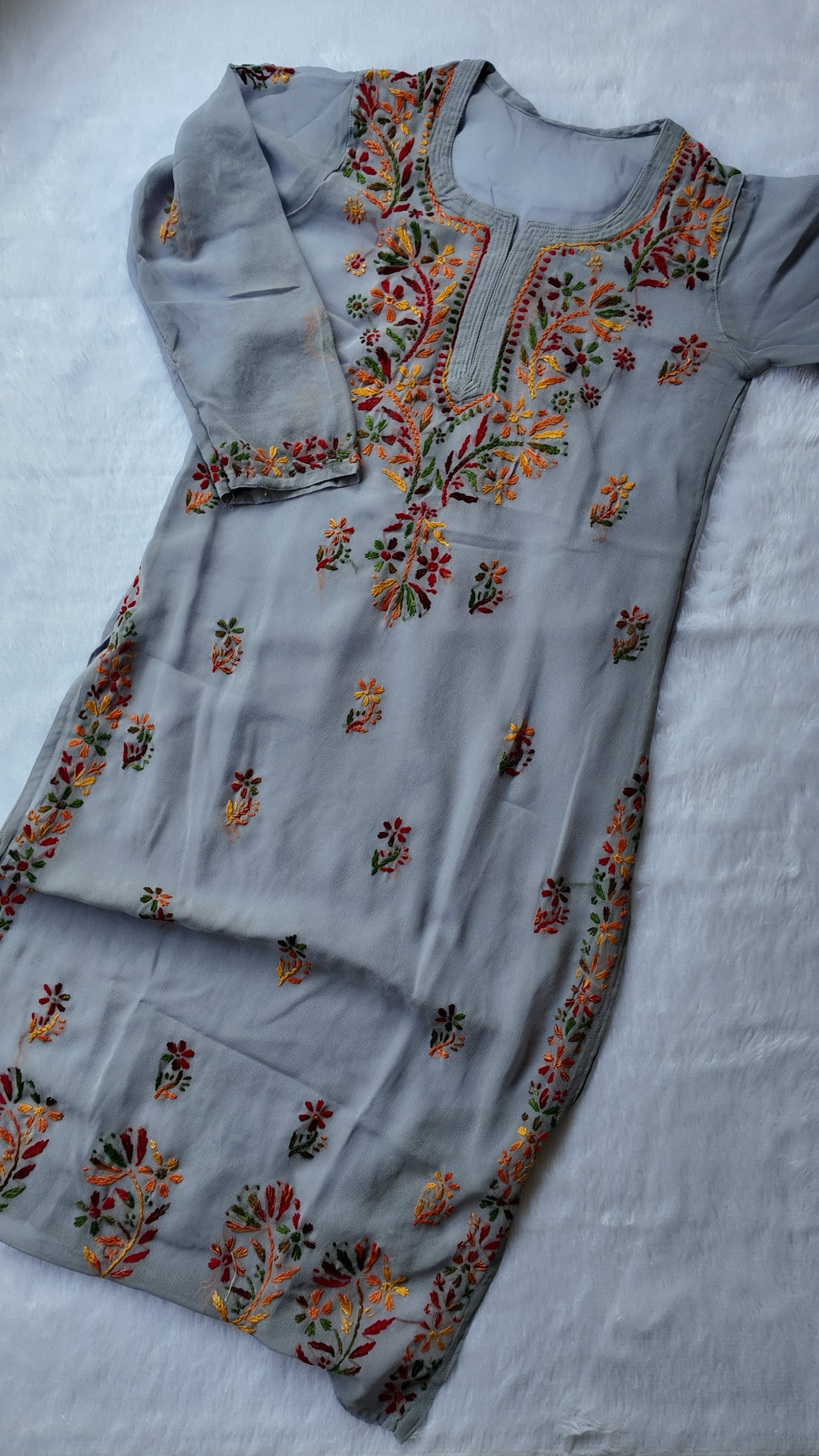 Sarah Grey Georgette Long Kurti