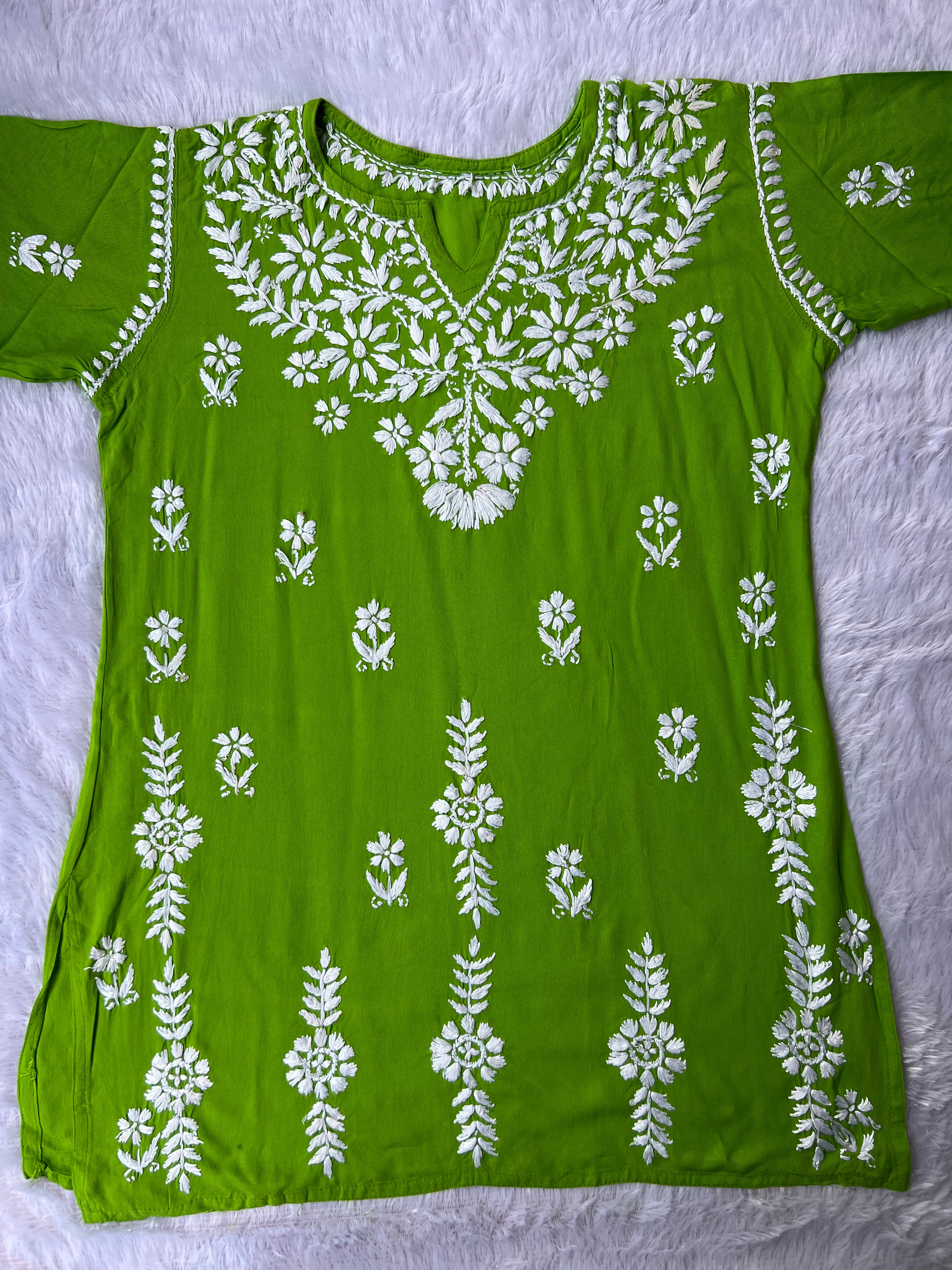 Sarah Green Modal Short Kurti