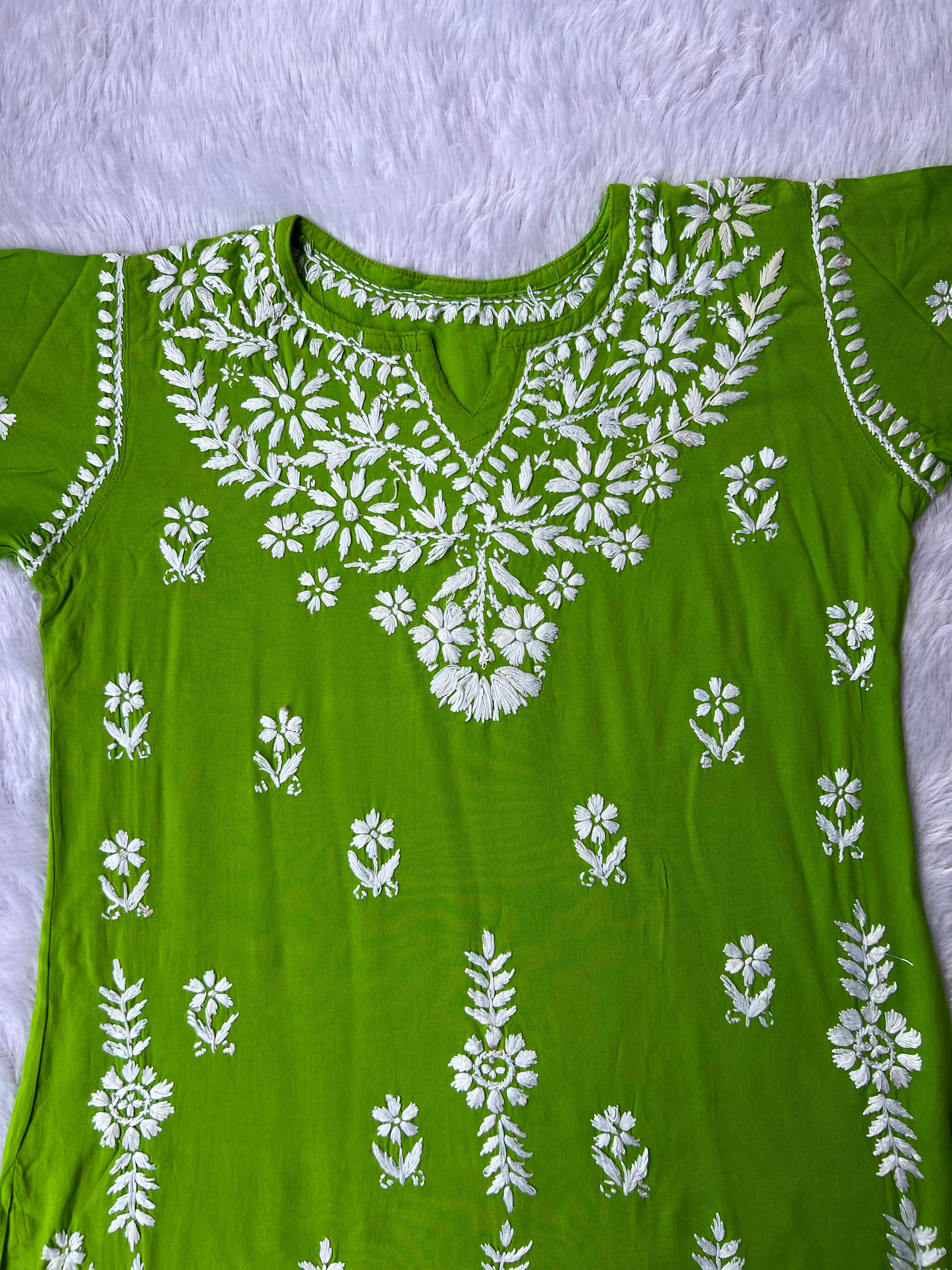 Sarah Green Modal Short Kurti