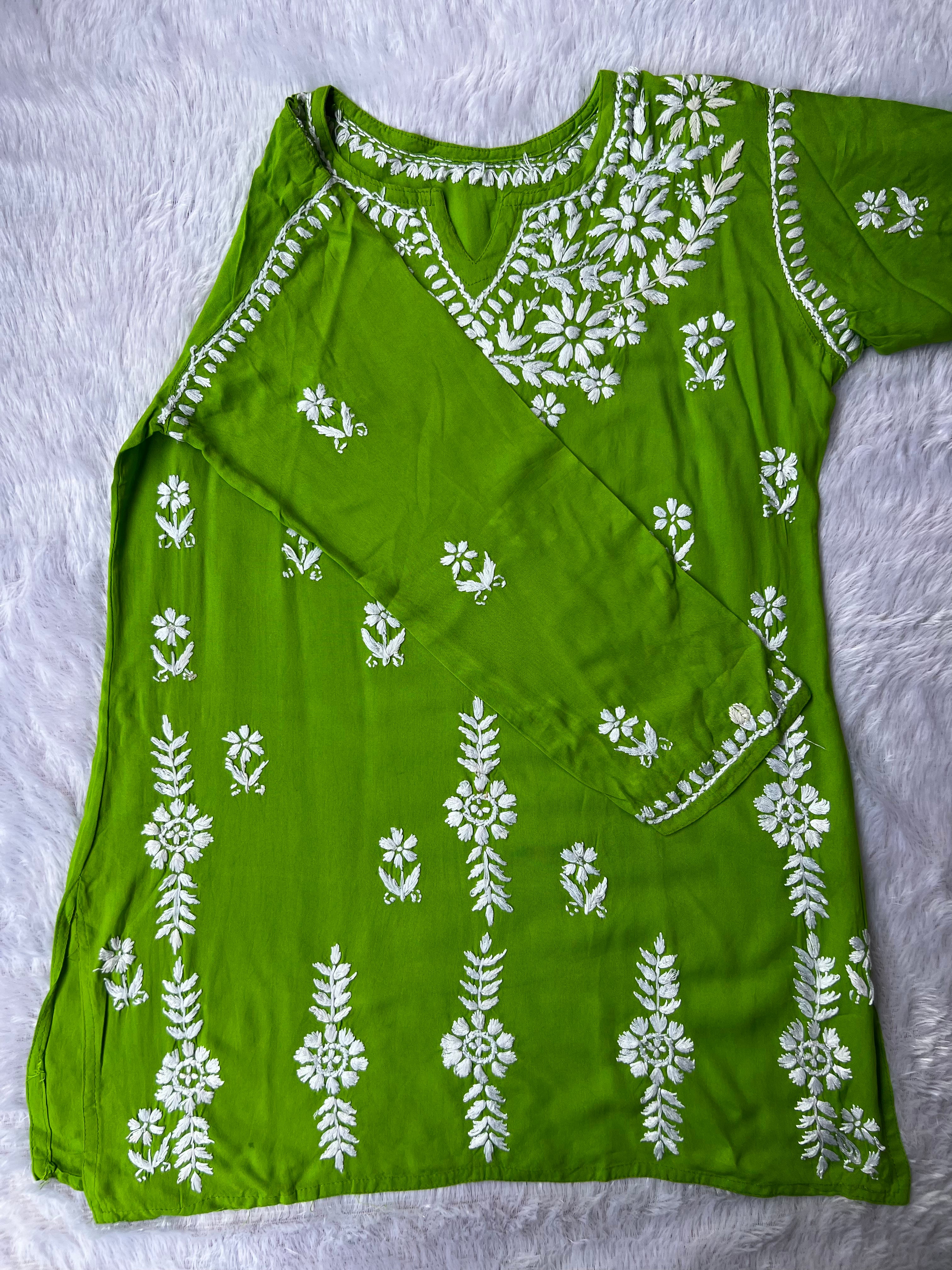 Sarah Green Modal Short Kurti
